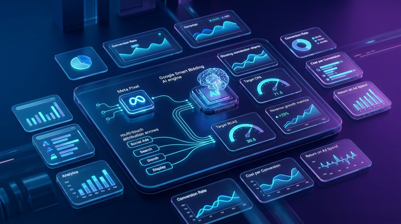 Performance Marketing Analytics and Conversion Tracking Dashboard